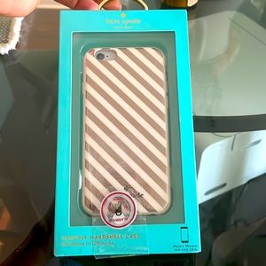 Kate spade iPhone 6, 6s flexible hard shell phone case.